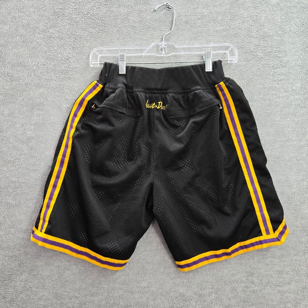 Los Angeles Lakers Women Shorts S Just Don‎ Black Mamba Kobe Bryant 8 24 READ - Picture 7 of 13